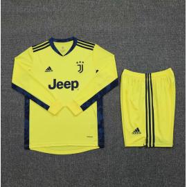 Camiseta Juventus Portero Amarillo 2021 Manga Larga