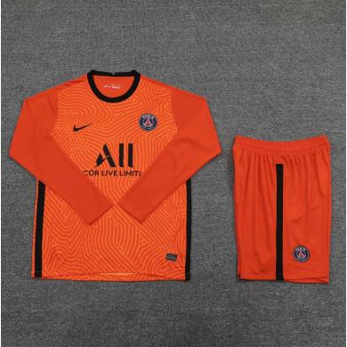 Camiseta Portero París Saint Germain Naranja Manga Larga 2021