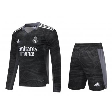 Camiseta Real Madrid Portero 2021/2022 Negra ML