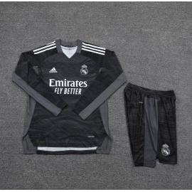 Camiseta Real M adrid Portero 2021/2022 Negra ML