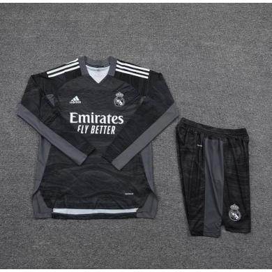 Camiseta Real M adrid Portero 2021/2022 Negra ML