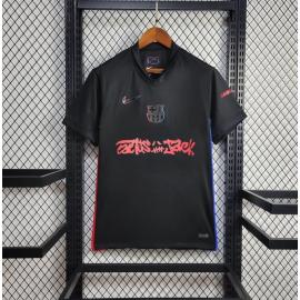 Camiseta Barcelona Cold-Play 2ª Equipación (Hombre/Niño) 24/25 – Versión de Publicidad