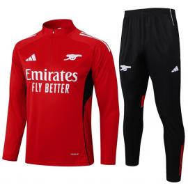 Chandal Arsenal (Hombre/Niño) 25/26 Rojo + Pantalones