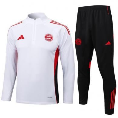 Chandal Bayern Munich (Hombre/Niño) 25/26 Blanco + Pantalones