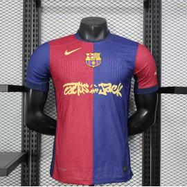 Camiseta del Barcelona 2024-2025 – Versión de Publicidad Authentic