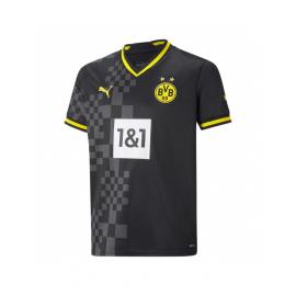 Camiseta Borussia Dortmund Segunda Equipación 2022/2023 Niño
