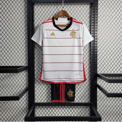 Camiseta Flamengo Segunda Equipación 23/24 Niño