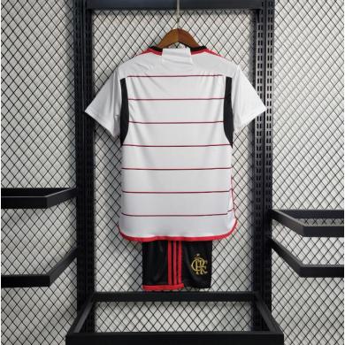 Camiseta Flamengo Segunda Equipación 23/24 Niño