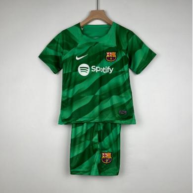 Camiseta Portero b-arcelona Verde 23/24 Niño