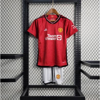 Camiseta Manchester United Fc Primera Equipación 23/24 Niño