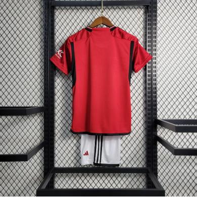 Camiseta Manchester United Fc Primera Equipación 23/24 Niño