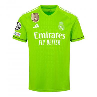 Camiseta Portero Real M adrid Verde 23/24 Niño