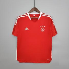 Camiseta De Entrenamiento Ajax De Ámsterdam 2021/2022 Roja