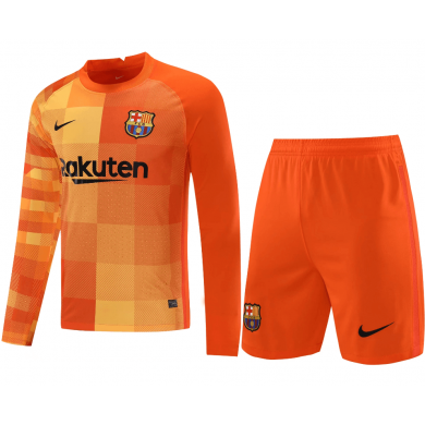 Camiseta Portero Fc b-arcelona 2021-2022 Manga Larga