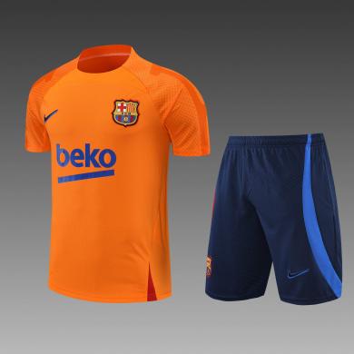 Camiseta 22/23 b-arcelona Entreno Equipacion Manga Corta Naranja