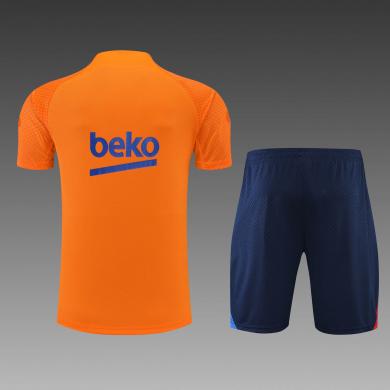 Camiseta 22/23 b-arcelona Entreno Equipacion Manga Corta Naranja