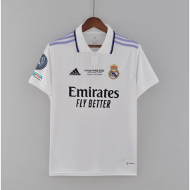 Camiseta REAL MADRID Campeones 14 Primera Equipación Blanca 22/23