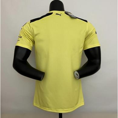 Camiseta Del Equipo Scuderia Ferrari Amarillo 2023