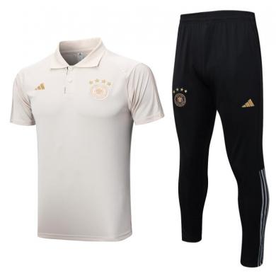 Polo Alemania Pre-Match Beige 22/23