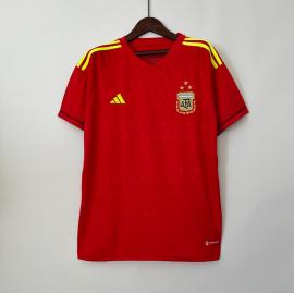 Camiseta Argentina Portera 3 Estrellas Roja