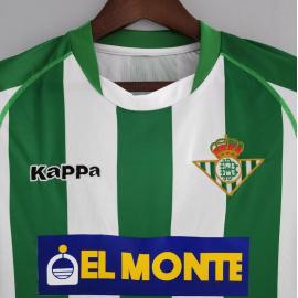 Camiseta Retro Real Betis Primera Equipacion 01/02