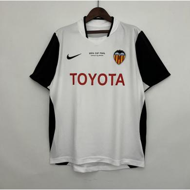 Camiseta Retro Valencia Cf Primera Equipación 03/04