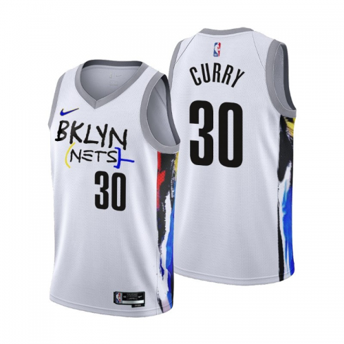 Camiseta Brooklyn Nets Blanca 22 23
