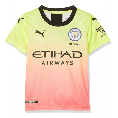 Camiseta 3a Equipación Manchester City 19-20 Niños