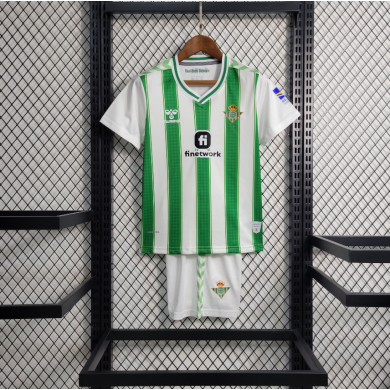 CAMISETA REAL BETIS PRIMERA EQUIPACIÓN 2023 2024 NIÑO