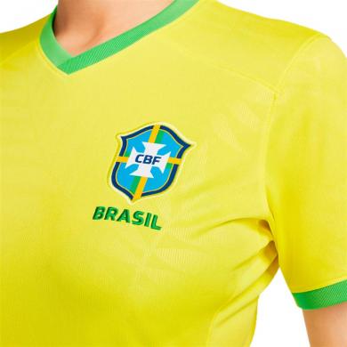 Camiseta Brasil Primera Equipación Mundial Femenino 2023 Mujer