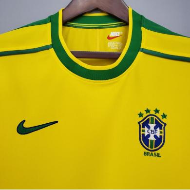 Camiseta Brasil Retro Primera Equipación 1998