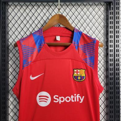 Camiseta Sin Mangas b-arcelona Pre-Match Rojo 23/24