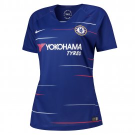 Camiseta Stadium de la equipación local del Chelsea 2018-19 para mujer