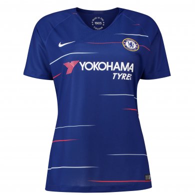 Camiseta Stadium de la equipación local del Chelsea 2018-19 para mujer