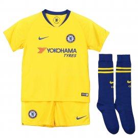 Equipación visitante Stadium del Chelsea 2018-19 para niños pequeños