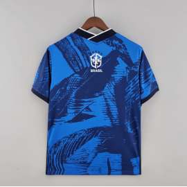 Camiseta 2022 Brazil Clásica Azul