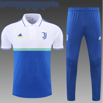 POLO Juventus KIT Azul y blanca