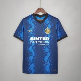 Camiseta Inter De Milán Primera Equipación 2021/2022 Niño