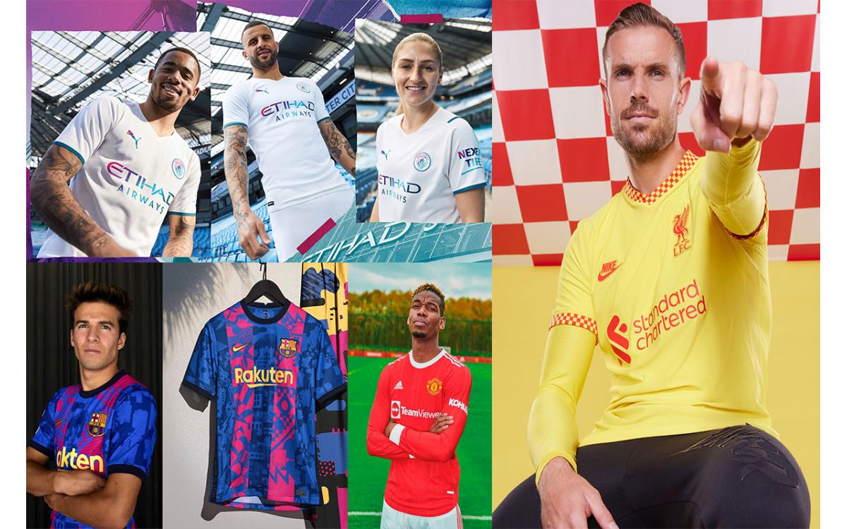 MEJORES JERSEYS DE LA TEMPORADA 21/22: BARCELONA, MAN UTD & ALL