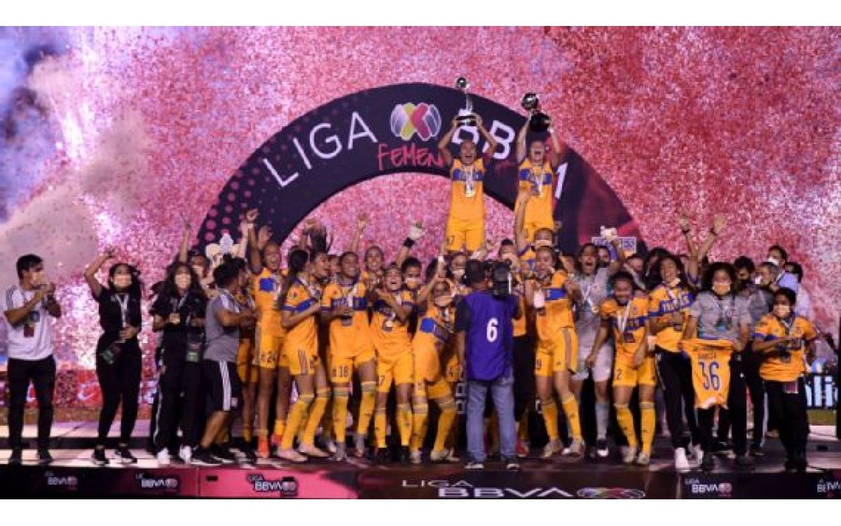 Tigres, tetracampeón de la Liga MX Femenil 