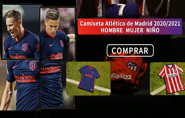 camiseta del Atletico Madrid 2019 2020 Home Kit